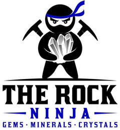 THE ROCK NINJA GEMS · MINERALS · CRYSTALS logo