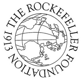 THE ROCKEFELLER FOUNDATION 1913 logo