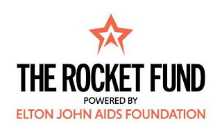 THE ROCKET FUND POWERED BY ELTON JOHN AIDS FOUNDATION logo