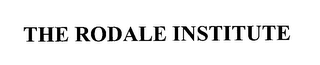 THE RODALE INSTITUTE logo