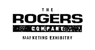 THE ROGERS COMPANY MARKETING EXHIBITRY logo