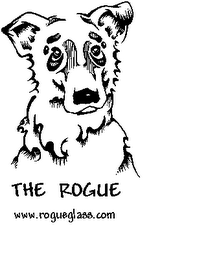 THE ROGUE WWW.ROGUEGLASS.COM logo