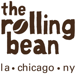 THE ROLLING BEAN  LA . CHICAGO . NY logo