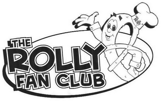 THE ROLLY FAN CLUB "ROLLY" logo