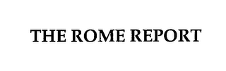 THE ROME REPORT logo
