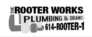 THE ROOTER WORKS PLUMBING & DRAINS 614-ROOTER-1 logo