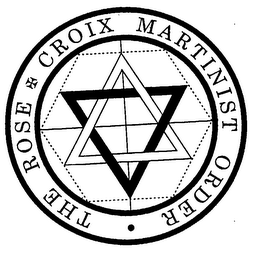 THE ROSE + CROIX MARTINIST ORDER logo