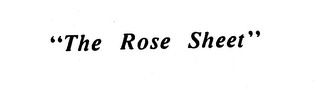 "THE ROSE SHEET" logo