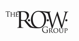 THE R·O·W· GROUP logo