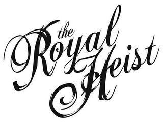 THE ROYAL HEIST logo