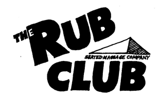 THE RUB CLUB SEATED MASSAGE COMPANY logo