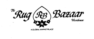 THE RUG RB BAZAAR WAREHOUSE A GLOBAL MARKETPLACE logo