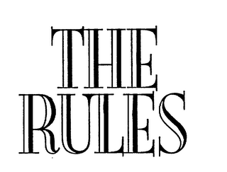 THE RULES logo