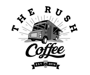 THE RUSH COFFEE EST 2016 logo