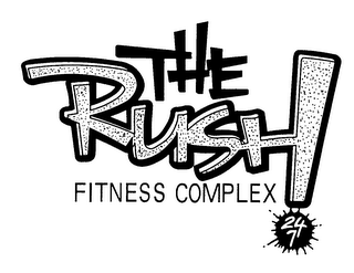 THE RUSH FITNESS COMPLEX 24 7 logo