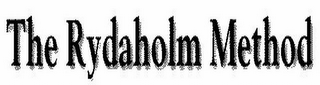 THE RYDAHOLM METHOD logo