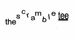 THE S C R A M B L E TEE logo