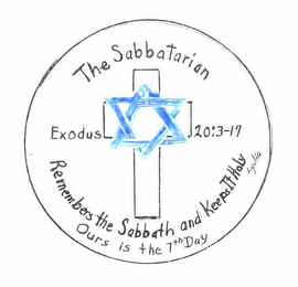 THE SABBATARIAN REMEMBERS THE SABBATH AND KEEPS IT HOLY OURS IS THE 7TH DAY EXODUS 20:3-17 LYDIA logo