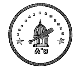THE SACRAMENTO A'S logo