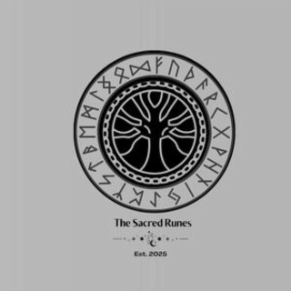 THE SACRED RUNES  EST. 2025 logo