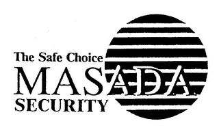 THE SAFE CHOICE MASADA SECURITY logo