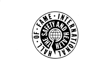 THE SAFETY AND HEALTH HALL OF FAME INTERNATIONAL logo