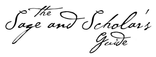 THE SAGE AND SCHOLAR'S GUIDE logo