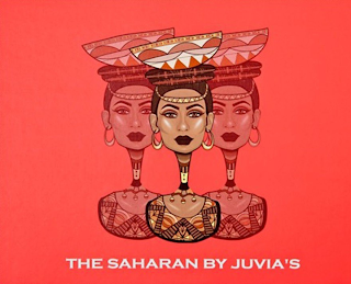 THE SAHARAN BY JUVIA'S logo