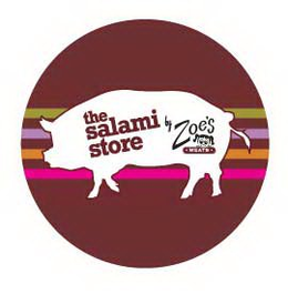THE SALAMI STORE BY ZOE'S MEATS logo