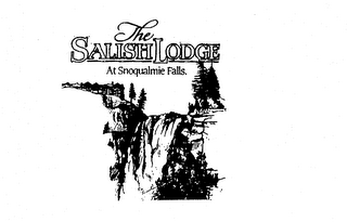 THE SALISH LODGE AT SNOQUALMIE FALLS. logo