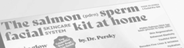 THE SALMON SPERM FACIAL SKIN CARE SYSTEM logo