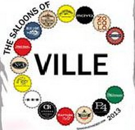 THE SALOONS OF CVILLE TENACIOUSTHREADS.COM 2013 logo
