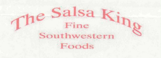 THE SALSA KING FINE SOUTHWESTERN FOODS logo