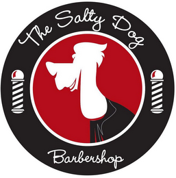 THE SALTY DOG BARBERSHOP logo