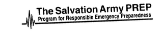 THE SALVATION ARMY PREP PROGRAM FOR RESPONSIBLE EMERGENCY PREPAREDNESS logo