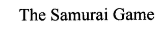 THE SAMURAI GAME logo