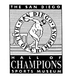THE SAN DIEGO HALL OF CHAMPIONS SPORTS MUSEUM logo