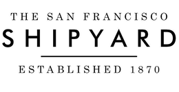 THE SAN FRANCISCO SHIPYARD ESTABLISHED 1870 logo