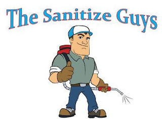 THE SANITIZE GUYS logo