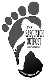 THE SASQUATCH OUTPOST BAILEY, COLORADO SASQUATCHOUTPOST.COM logo
