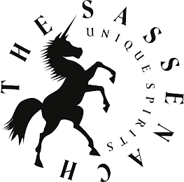 THE SASSENACH UNIQUE SPIRITS logo