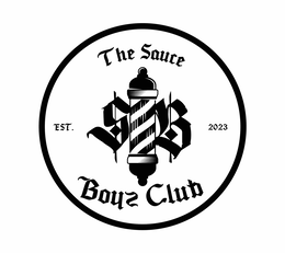 THE SAUCE EST. 2023 BOYZ CLUB logo