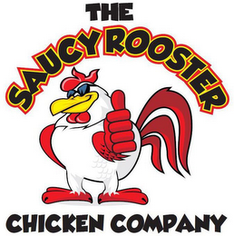 THE SAUCY ROOSTER CHICKEN COMPANY logo