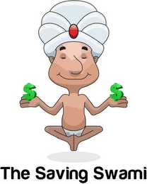 THE SAVING SWAMI logo