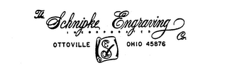 THE SCHNIPKE ENGRAVING CO. INCORPORATEDOTTOVILLE OHIO 45876 logo
