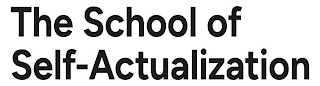 THE SCHOOL OF SELF-ACTUALIZATION logo