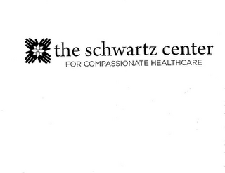 THE SCHWARTZ CENTER FOR COMPASSIONATE HEALTHCARE logo