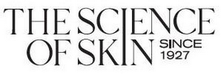 THE SCIENCE OF SKIN SINCE 1927 logo