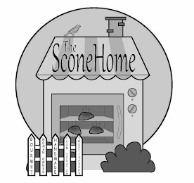 THE SCONEHOME GOURMET WOMAN OWNED HANDMADE FROM SCRATCH SWEET/SAVORY logo