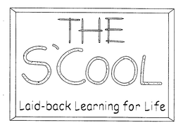 THE S'COOL LAID-BACK LEARNING FOR LIFE logo